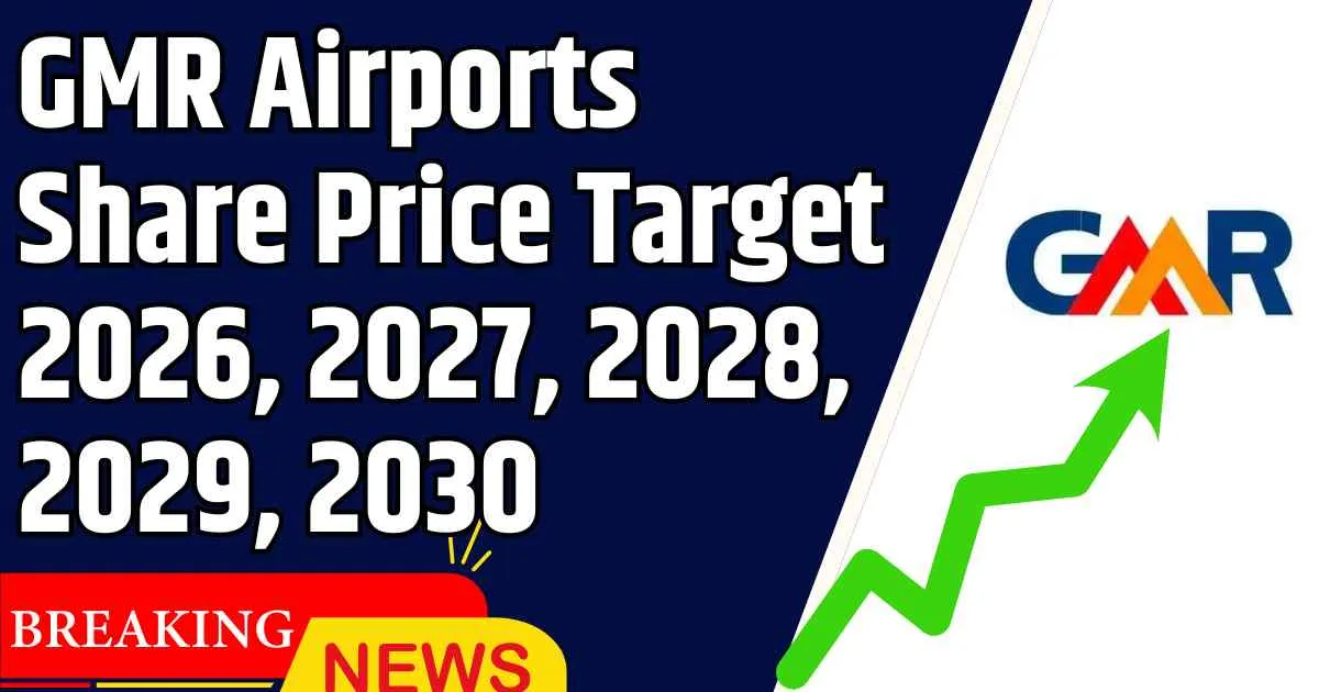 GMR Airports Share Price Target 2026, 2027, 2028, 2029, 2030