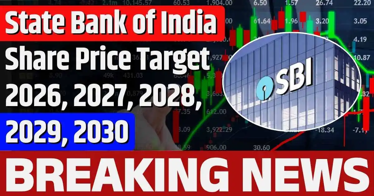 State Bank of India Share Price Target 2026, 2027, 2028, 2029, 2030